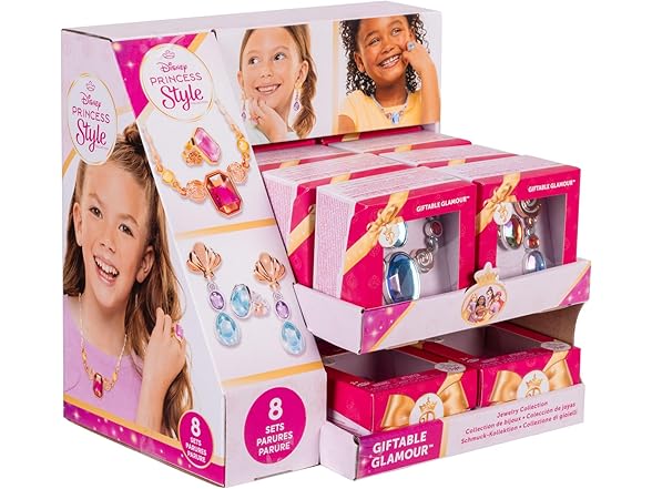 Disney Princess Style Collection 16 Pack Bulk Party Favors