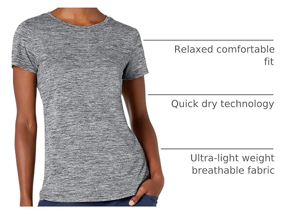Amazon Essentials Women 2-pack Tech T-shirt