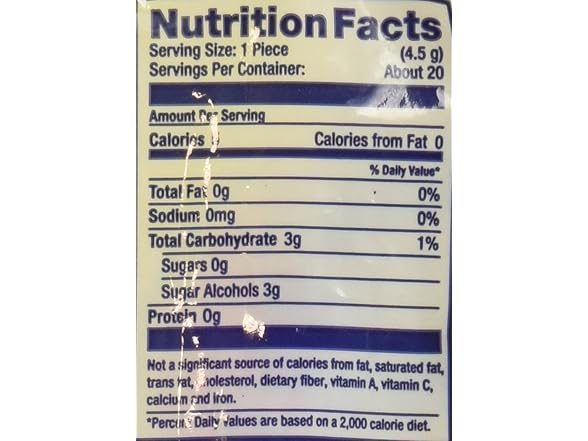 Dubble Bubble Sugar Free Gum - 3.25 oz