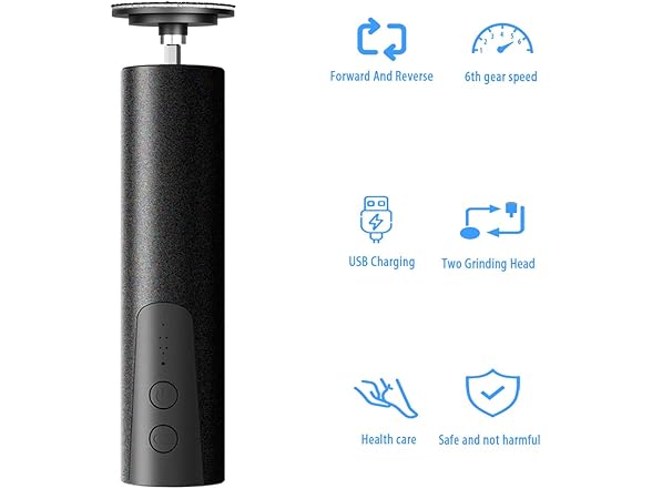 Electric Callus Remover w/Nail File