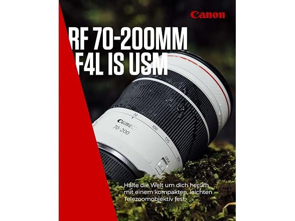 Canon RF 70-200mm F4L is USM Lens | Cons
