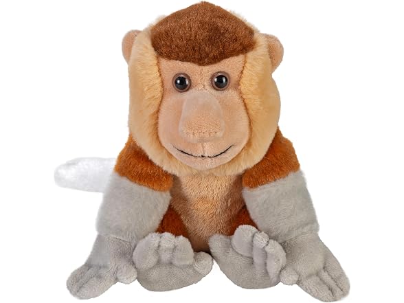 Wild Republic Pocketkins Eco Proboscis Stuffed