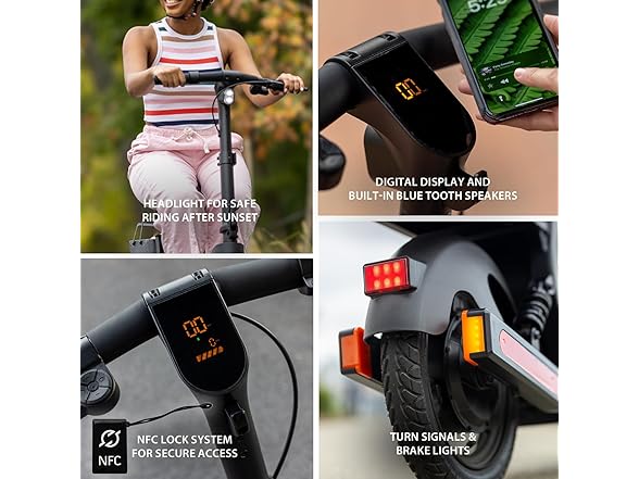 SWFT E-Scooter Foldable LCD Display