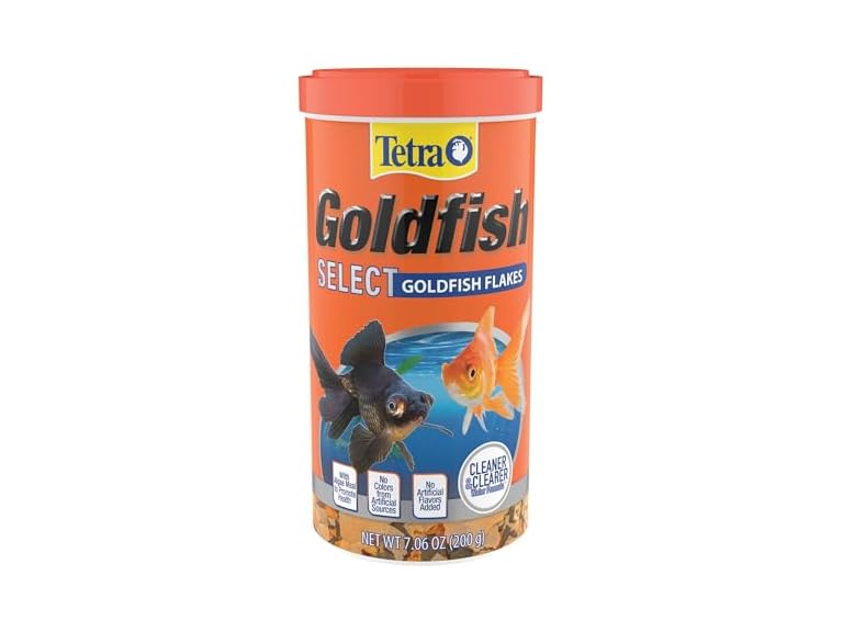 Tetra Goldfish Select Goldfish Flakes, 7.06 oz
