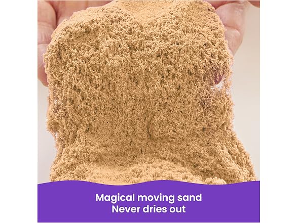 Kinetic Sand, 11lb (5kg) Natural Brown Play Sand