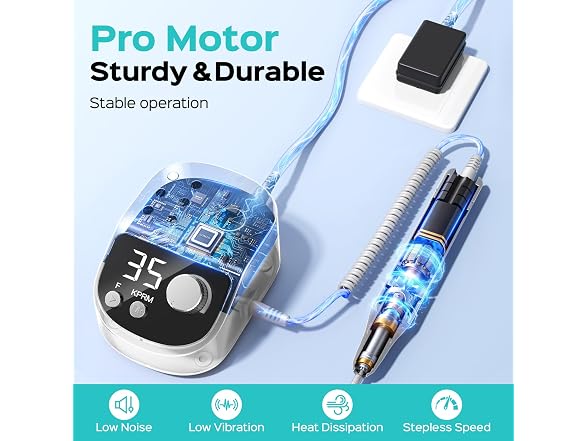 COSLUS Desktop Professional Nail Drill