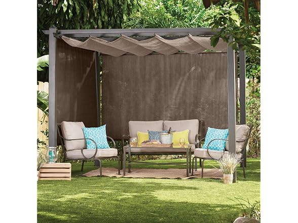 Coolaroo Outdoor Roller Shade with Wand - 90% UV