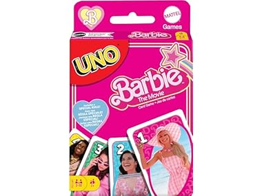 $9.47, Was $9.99, 5% Off! Mattel Games UNO Barbie The Movie Card dealfomo
