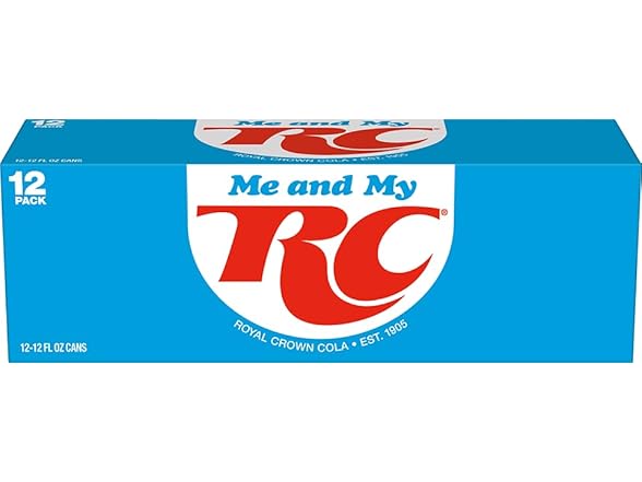 RC Cola Soda, 12 fl oz cans, 12 pack