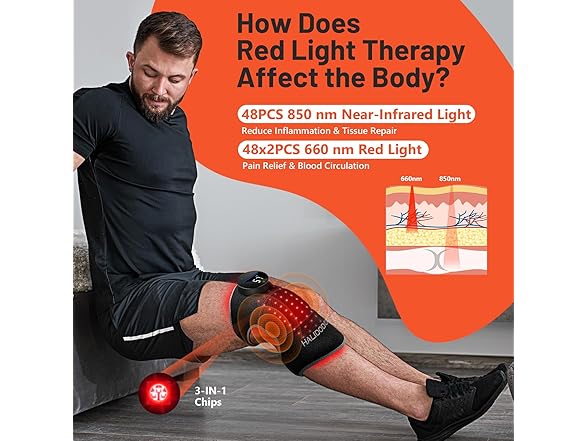 Red Light Therapy Vibration Massage