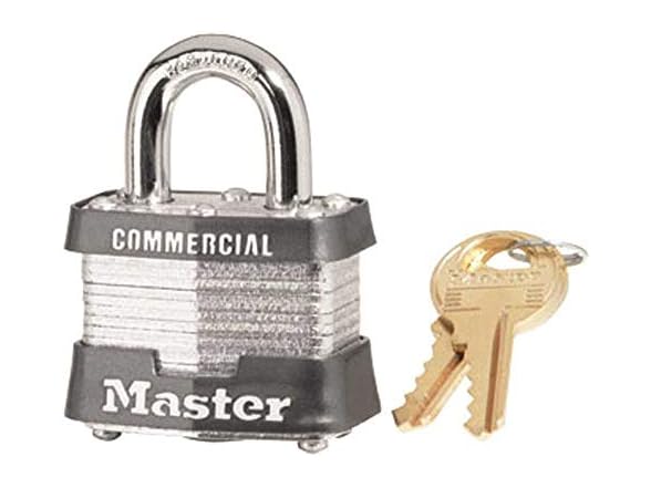 Master Lock #3KA-3210 1-1/2"MAX Secur Padlock