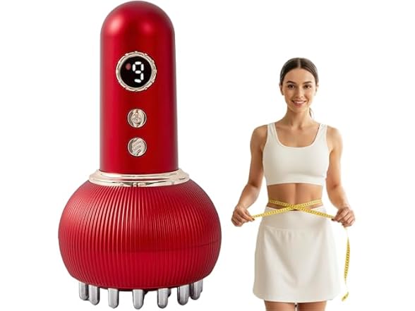 Paiaito Lymphatic Drainage Massager - Red