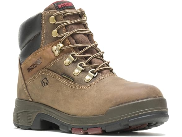 Wolverine Composite Toe Work Boots Size 8M