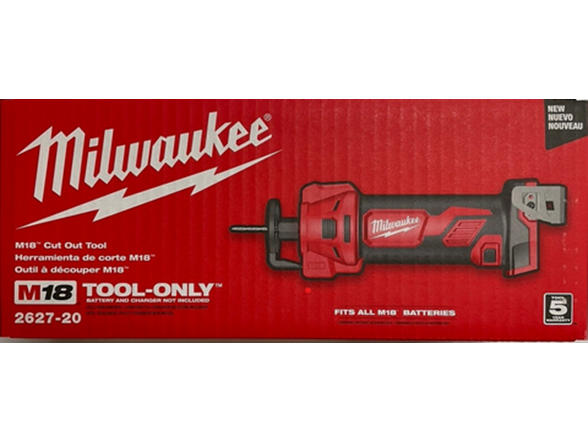 Milwaukee 2627-20 M18 18V Drywall Rotary Tool