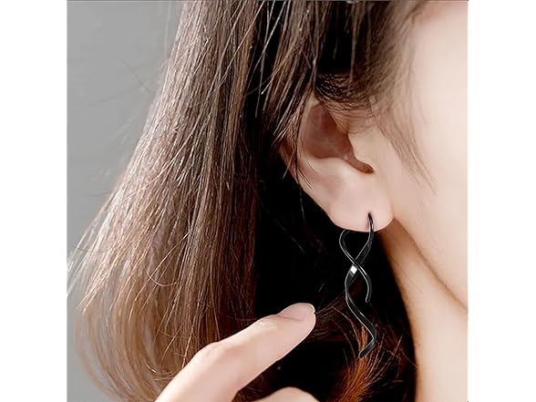 Spiral Threader Earrings 2STYLE-4PAIRS