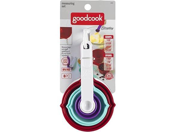 GoodCook Everyday Measuring Set 8-Piece