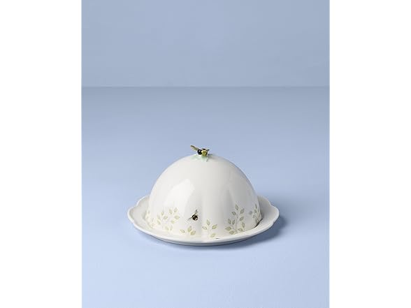 Lenox Home And Kitchen, Butterfly Meadow Beehive Covered Butter Dish