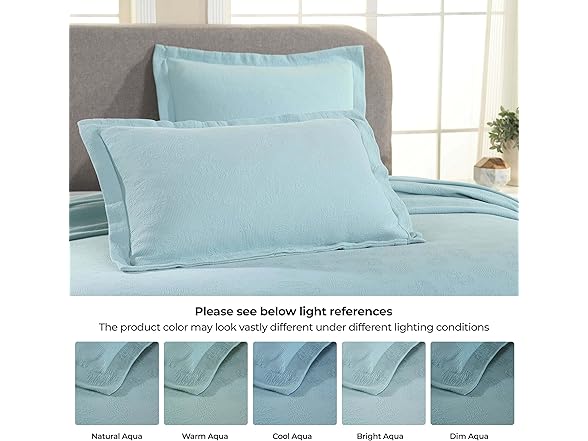 Superior Cotton Paisley Decorative Bedspread Quit Coverlet Set