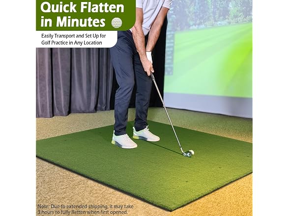 Bearwill Golf Mat 31mm - Choose Size