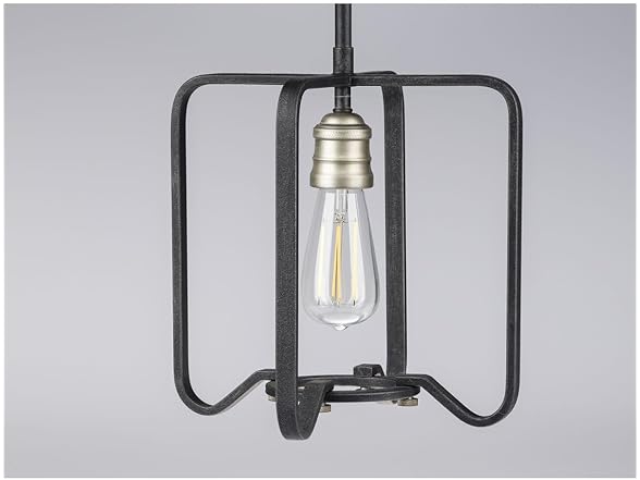 Opal Glass Pendant Light, Nickel