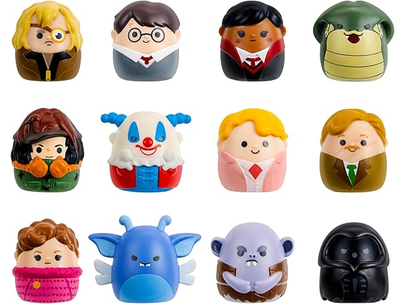 Squish-a-longs “Harry Potter” Mini-Squish + Accessory 12-Pack