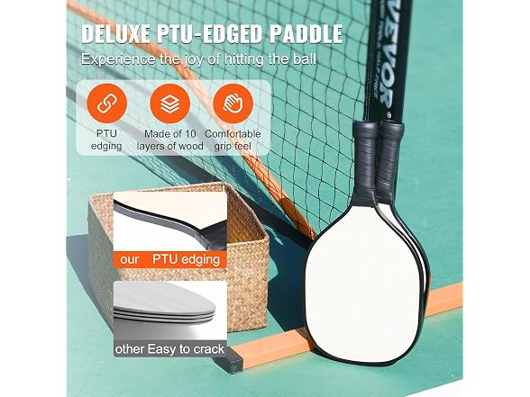 VEVOR Portable Pickleball Net System