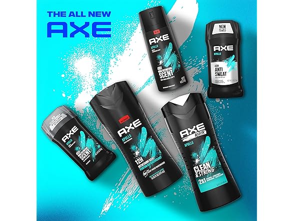 AXE Apollo Body Wash w/ Prebiotics, 16oz