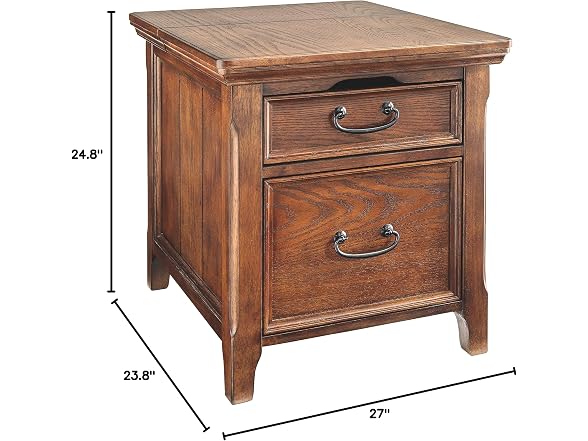 Ashley Woodboro Media End Table Brown