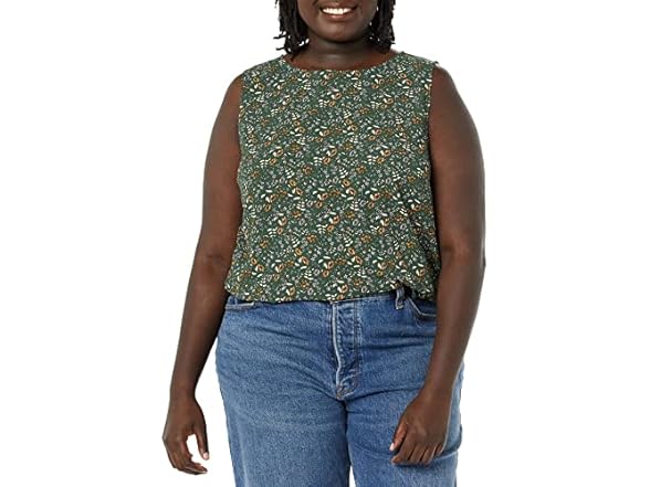 Dark Green Floral