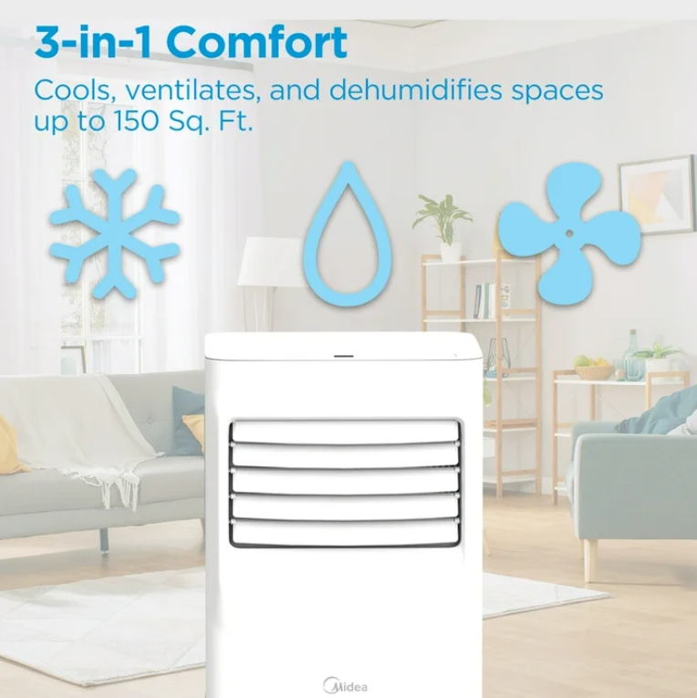 Midea 5,000 BTU Portable Air Conditioner - Gallery 21