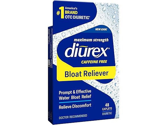 Diurex Bloat Relief 48ct
