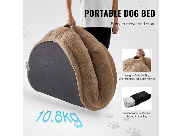 VEVOR Human Dog Bed, 72" x48"x10" Human