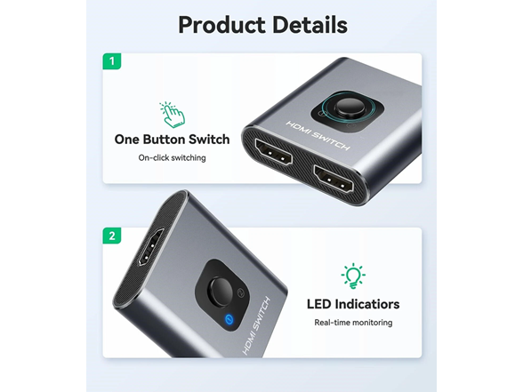 Bi-Directional 4K HDMI 2.0 Cable