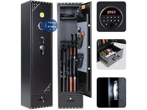  BlackSmith 6 Long Gun Safe for Rifle