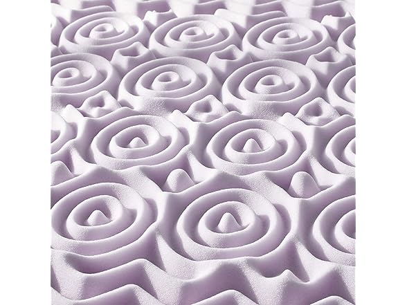 Mellow 1.5" 5-Zone Memory Foam Twin Mattress Topper