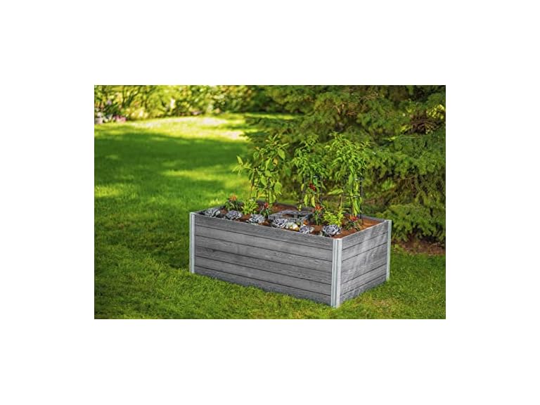 VITA VT17602 Urbana 3x5 Keyhole Garden Slate Gray