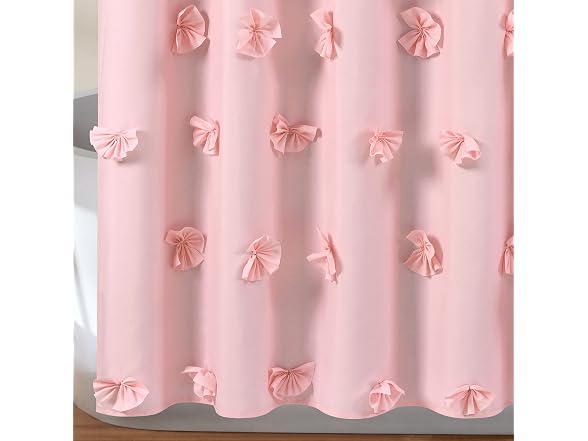Lush Decor Riley Shower Curtain, 72" W x 72" L