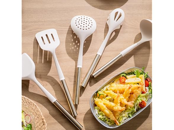 Silicone Kitchen Cooking Utensils Set
