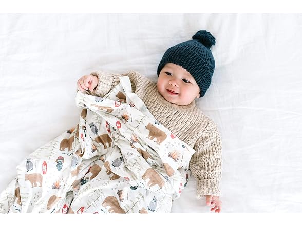 Copper Pearl Swaddle Blankets, 46" x 46"