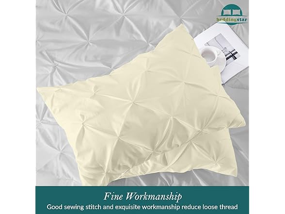 beddingstar King Pillow Shams