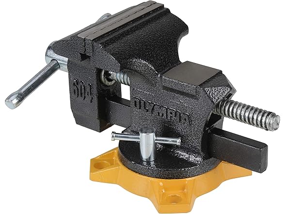 4" Bench Vise Gray