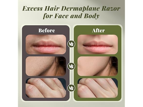 BNU Dermaplane Razor for Women Face