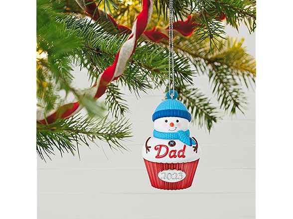 Hallmark Dad Cupcake Ornament