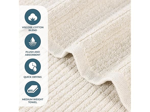 Superior 6PC Destin Hand Towels