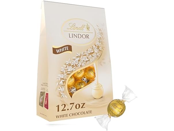 $11.99, Was $19.99, 40% Off! Lindt Lindor White Choc Truffles 12.7oz dealfomo