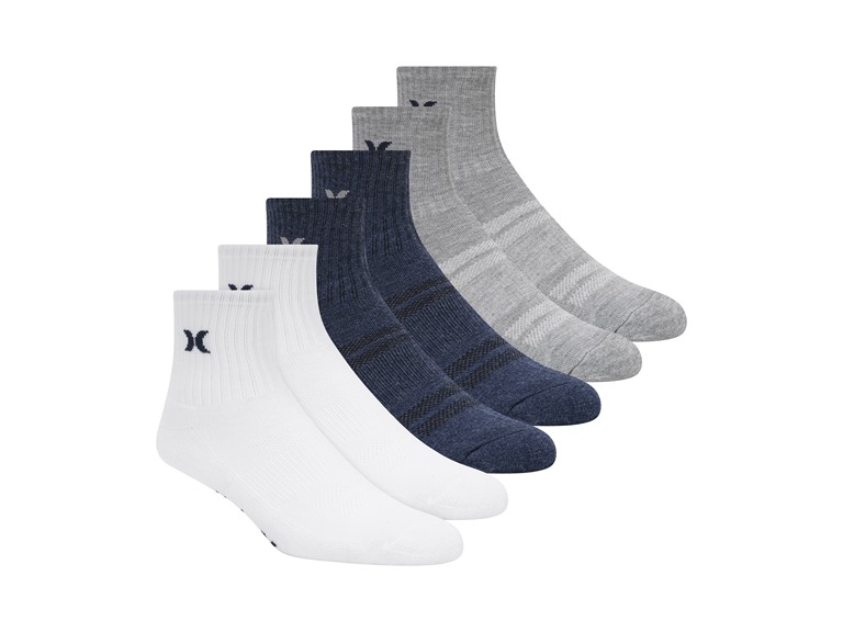 Hurley Men's 12-Pairs High Quarter Crew Socks - Gallery 13