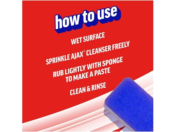 Ajax Powder Cleanser Bleach 14oz