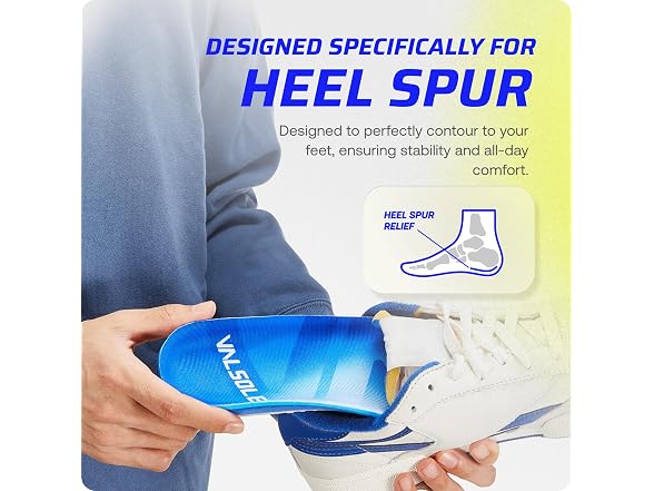 VALSOLE W2143 Plantar Fasciitis Insoles3