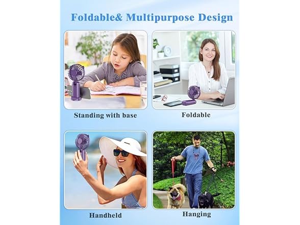 DUOLZ Handheld Fan