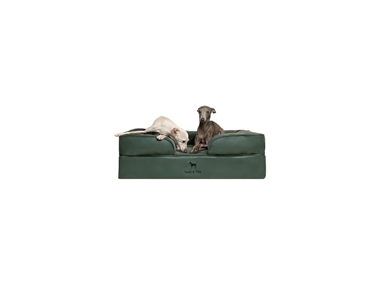 NOAH & PAW SO-LE-GR-L L NOAH & PAW Dog Bed - Sofa Gr